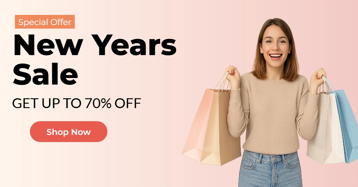 New Year sale banner – click to load into editor